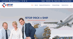 Desktop Screenshot of 1stoppacknship.com